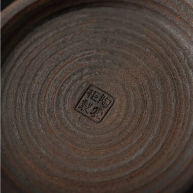 Retro Gilded Coarse Ceramic Candle Burner Tea Warmer [Hammer Pattern]