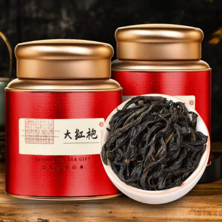 Wuyi [Da Hong Pao] Strong Aroma Oolong Tea Canned Gift Set 360g