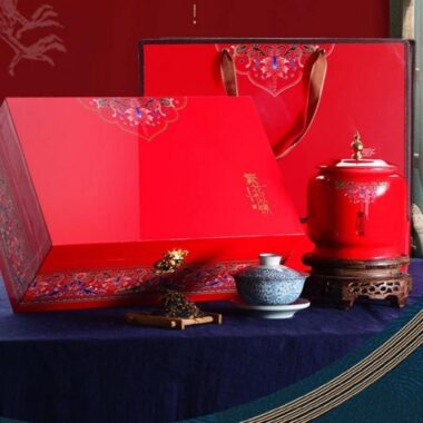 Wuyi [Jin Jun Mei] Ceramic Jar Gift Box Set 300g