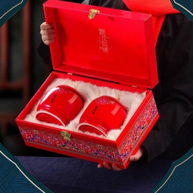 Wuyi [Jin Jun Mei] Ceramic Jar Gift Box Set 300g