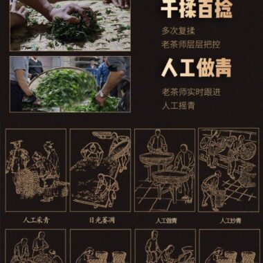 Premium Wuyi [Ma Tou Yan Rougui] Fruity Fragrant Oolong Tea 500g