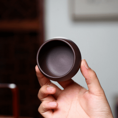 Yixing Zisha Tea Cup [Round Cup] (Zi Ni – 80ml)