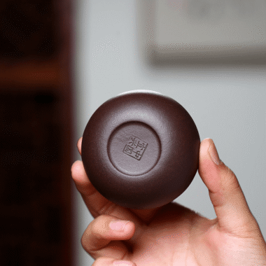 Yixing Zisha Tea Cup [Round Cup] (Zi Ni – 80ml)
