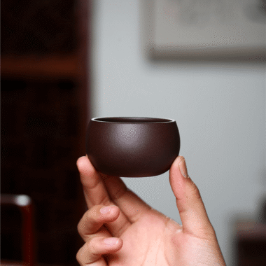 Yixing Zisha Tea Cup [Round Cup] (Zi Ni – 80ml)