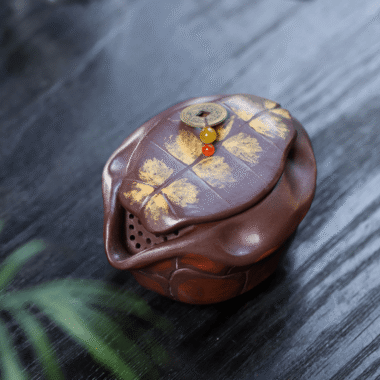 Yixing Zisha Hand-Grab Pot / Teapot [Wealthy] (Zi Ni – 300ml)