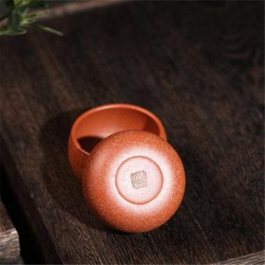 Yixing Zisha Tea Cup [Hei Jin Sha / Long Xue Sha] 40ml