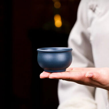 Yixing Zisha Tea Cup [Tian Qing Ni 100ml / Shi Huang 80ml]