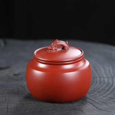Yixing Zisha Tea Jar Tea Caddy [Jingguan Qinghe]