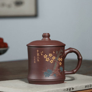 Yixing Zisha Tea Mug [3 Friends of Winter] 500ml