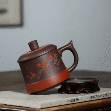 Yixing Zisha Tea Mug [Dark Fragrance] (Zi Ni – 450ml)
