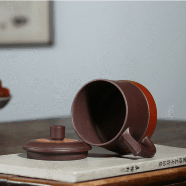 Yixing Zisha Tea Mug [Dark Fragrance] (Zi Ni – 450ml)