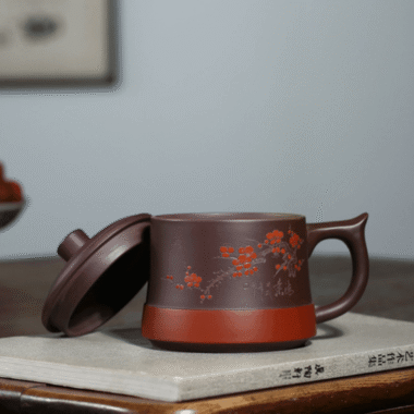 Yixing Zisha Tea Mug [Dark Fragrance] (Zi Ni – 450ml)