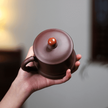 Yixing Zisha Tea Mug [Blooming Splendor] (Zi Ni – 400ml)