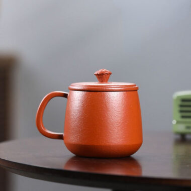 Yixing Zisha Tea Mug [Lotus Seed] 380ml