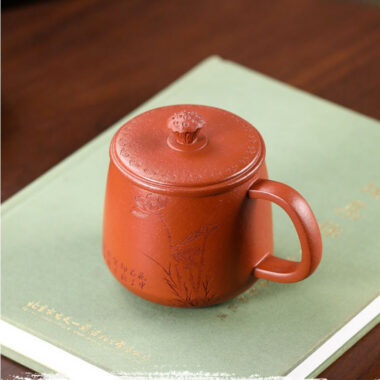 Yixing Zisha Tea Mug [Lotus Seed] 380ml