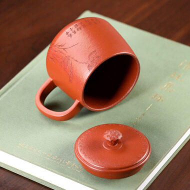 Yixing Zisha Tea Mug [Lotus Seed] 380ml