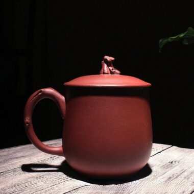 Yixing Zisha Tea Mug [Plum Blossom] 430ml