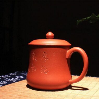 Yixing Zisha Tea Mug [Rong Yu] 420ml