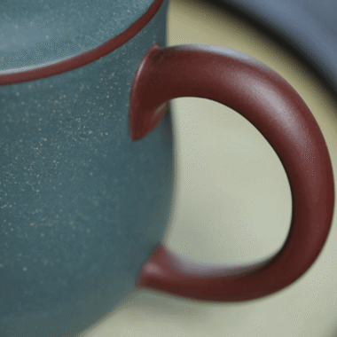 Yixing Zisha Tea Mug [Ruyi] 420ml