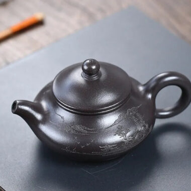 Yixing Zisha Teapot [Ai Pun Pot] (Shi Huang – 240ml)