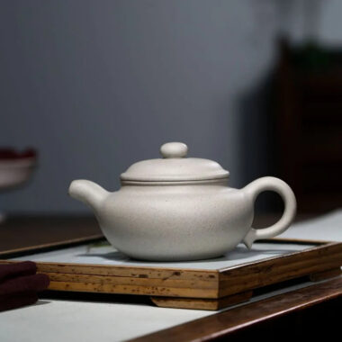 Yixing Zisha Teapot [Antique Pot] (Bai Duan Ni – 300ml)