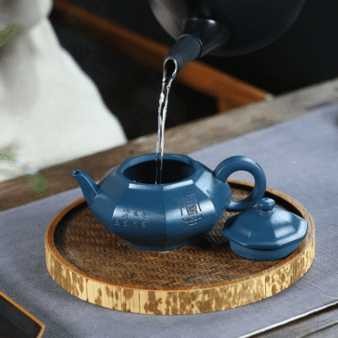 Yixing Zisha Teapot [Bafang Baoling] (Tian Qing Ni – 270ml)