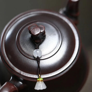 Yixing Zisha Teapot [Bamboo] (Gu Wu Huanyuan – 260ml)