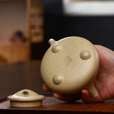 Yixing Zisha Teapot [Bamboo Shi Piao] (Yu Sha Duan – 340ml)