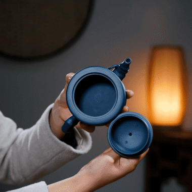 Yixing Zisha Teapot [Bamboo] (Tian Qing Ni – 320ml)