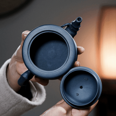 Yixing Zisha Teapot [Bamboo] (Tian Qing Ni – 320ml)