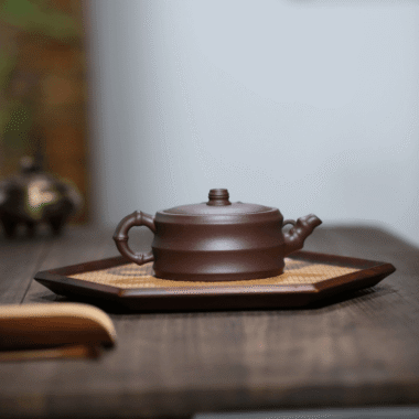 Yixing Zisha Teapot [Bamboo] (Zi Ni – 240ml)
