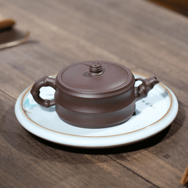 Yixing Zisha Teapot [Bamboo] (Zi Ni – 240ml)