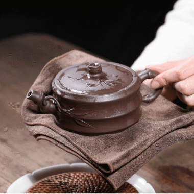Yixing Zisha Teapot [Bamboo] (Zi Ni – 240ml)