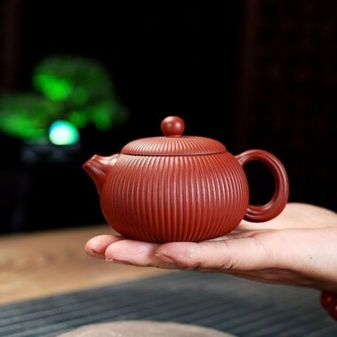 Yixing Zisha Teapot [Begonia Xishi] (Dahongpao – 200ml)