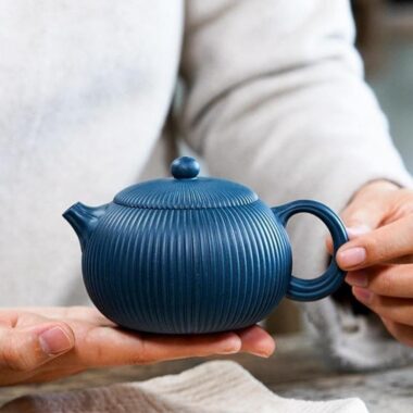 Yixing Zisha Teapot [Begonia Xishi] (Tian Qing Ni – 260ml)