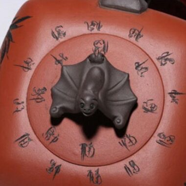 Yixing Zisha Teapot [Blessing Everywhere] (Qing Shui Ni – 380ml)