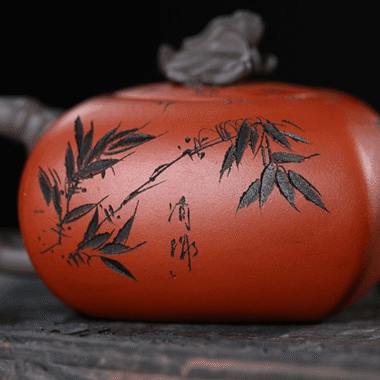 Yixing Zisha Teapot [Blessing Everywhere] (Qing Shui Ni – 380ml)