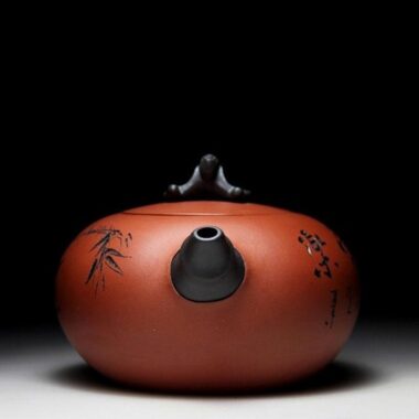 Yixing Zisha Teapot [Blessing] (Qing Shui Ni – 340ml)