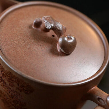 Yixing Zisha Teapot [Dakou Ting Song] (Hight Temperature Duan Ni – 310ml)