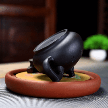Yixing Zisha Teapot [Dragon] (Hei Ni – 280ml)