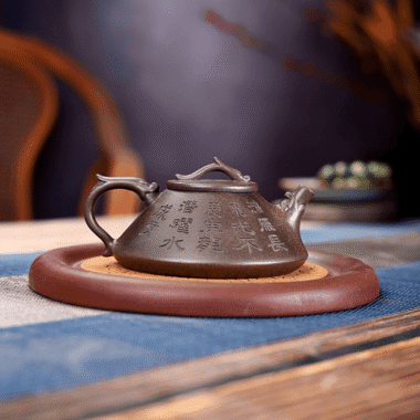 Yixing Zisha Teapot [Dragon Piao] (Gu Tong Ni – 170ml)