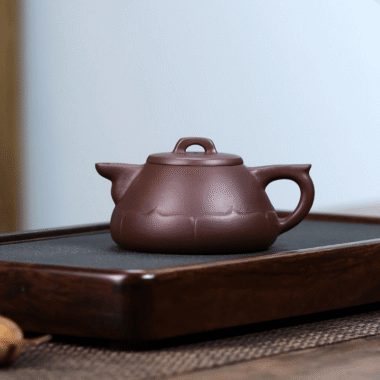Yixing Zisha Teapot [Fan Lian] (Zi Ni – 220ml)
