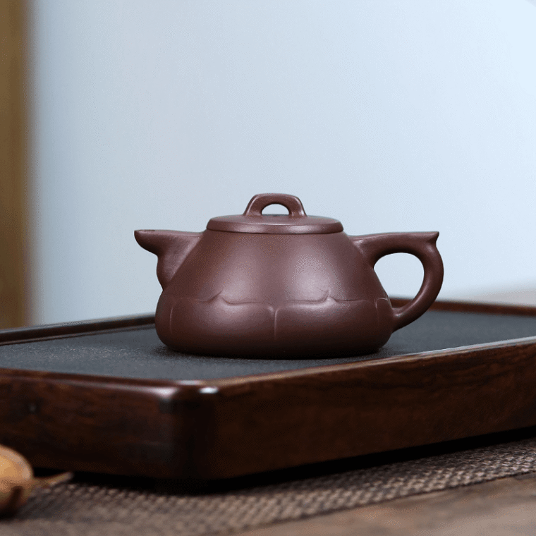 Yixing Zisha Teapot [Fan Lian] (Zi Ni – 220ml)