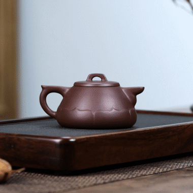 Yixing Zisha Teapot [Fan Lian] (Zi Ni – 220ml)