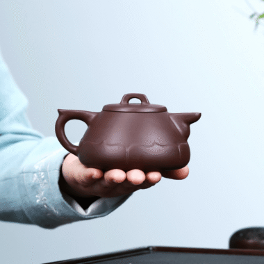 Yixing Zisha Teapot [Fan Lian] (Zi Ni – 220ml)