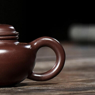 Yixing Zisha Teapot [Fanggu Pot] (Zi Zhu Ni – 240ml)