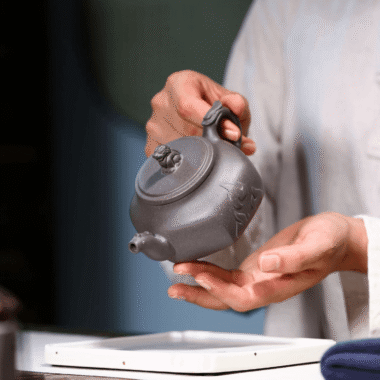 Yixing Zisha Teapot [Flame Pot] (Qinghui Ni – 200ml)