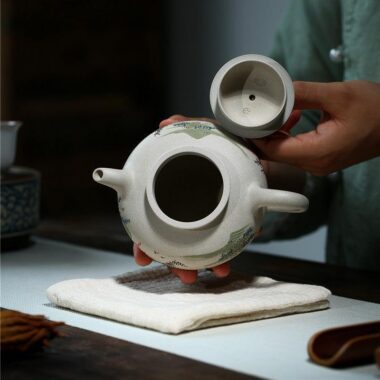 Yixing Zisha Teapot [Graceful] (Bai Duan Ni – 270ml)