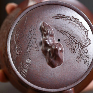 Yixing Zisha Teapot [Guan Shan] (High Temperature Duan Ni – 230ml)