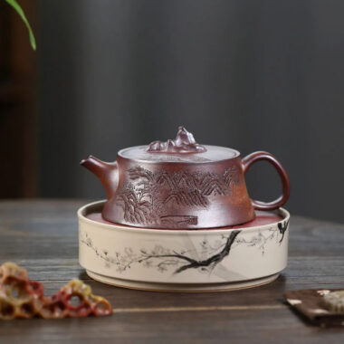 Yixing Zisha Teapot [Guan Shan] (High Temperature Duan Ni – 230ml)